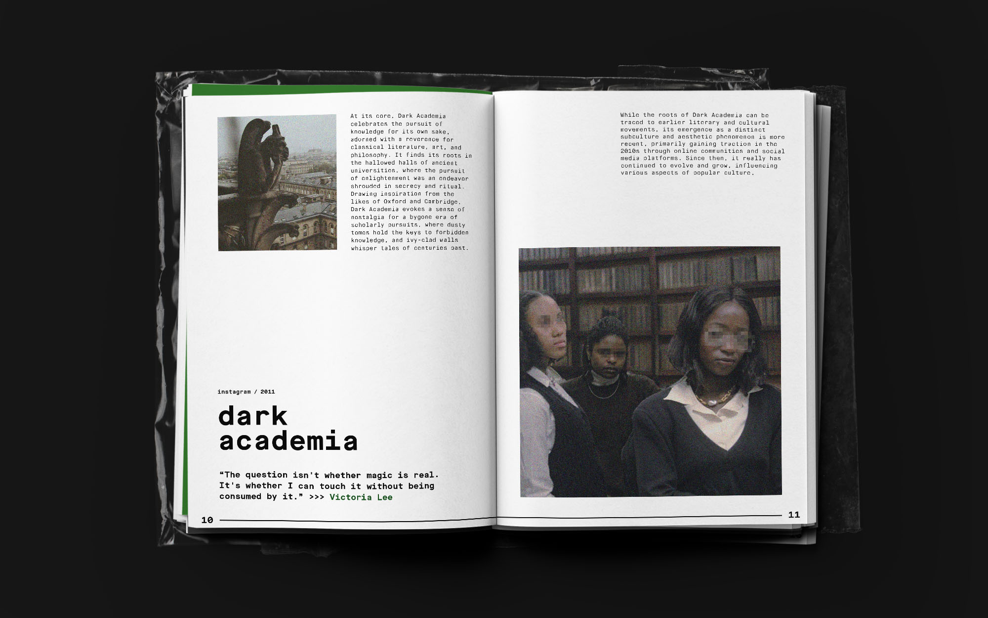 Decode insert from magazine