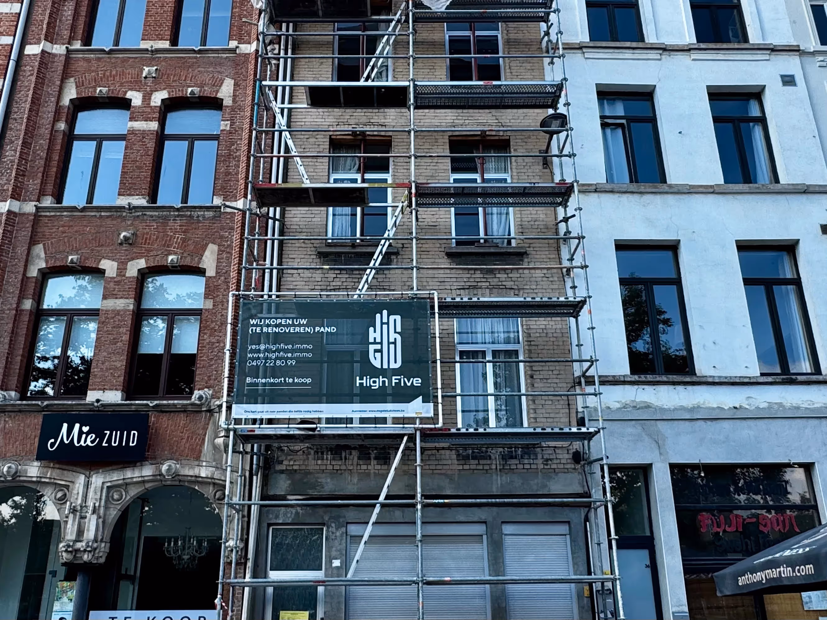 Waalsekaai in Antwerpen