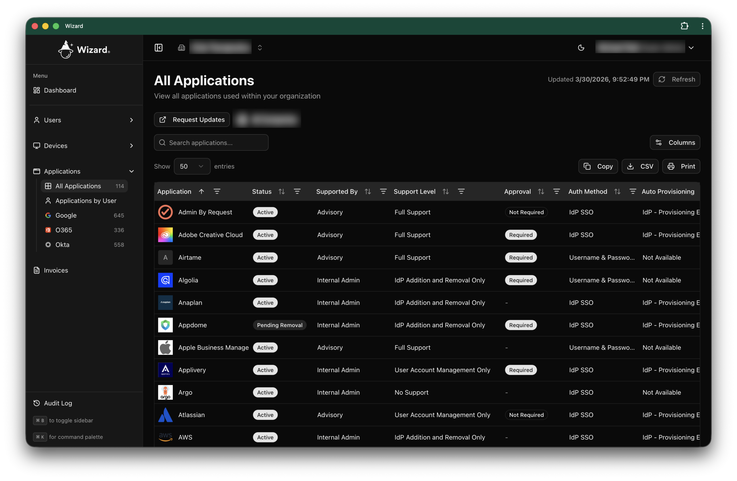 Advisory improves service, by building software