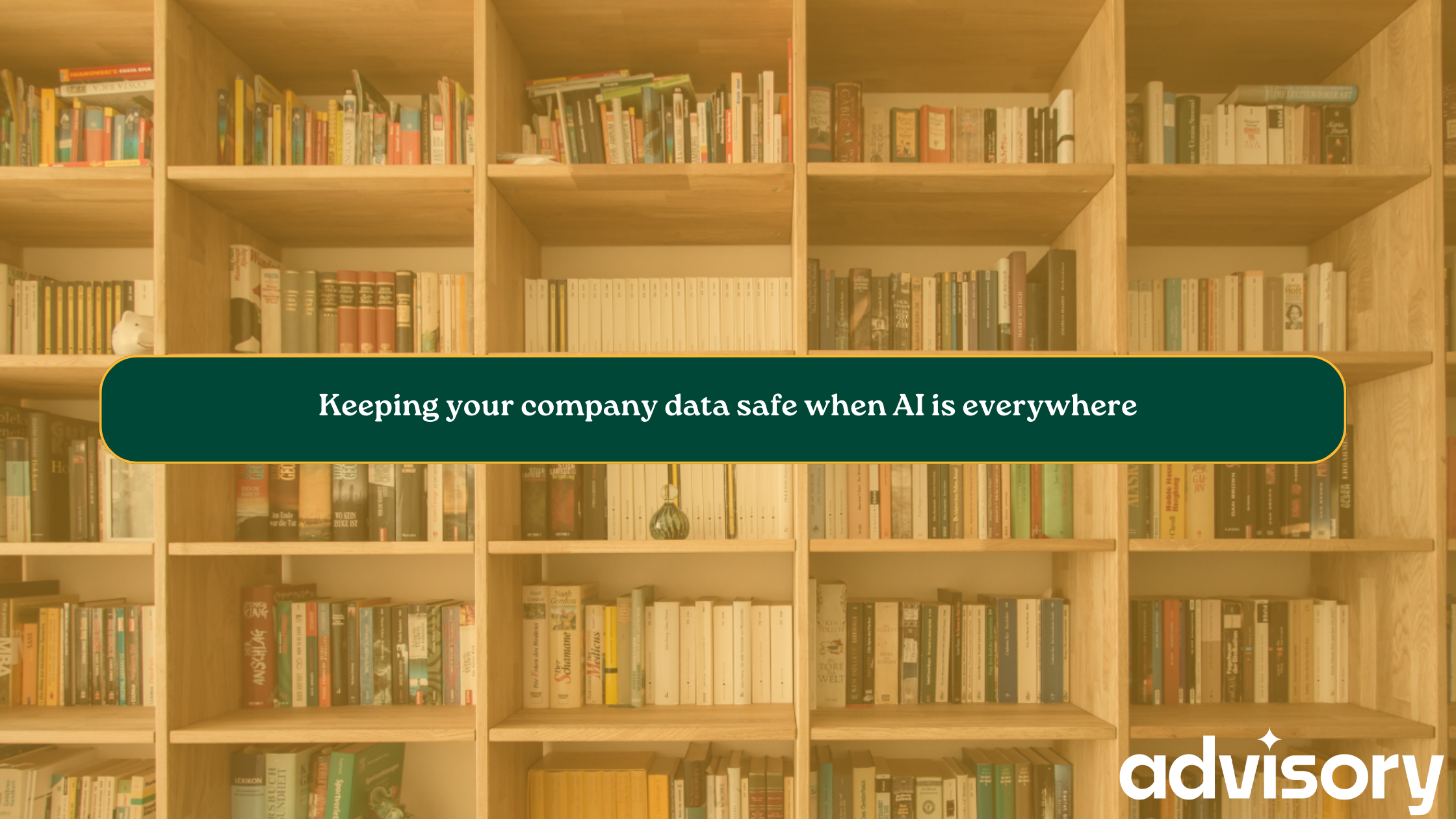 Keeping your company data safe when AI is everywhere.