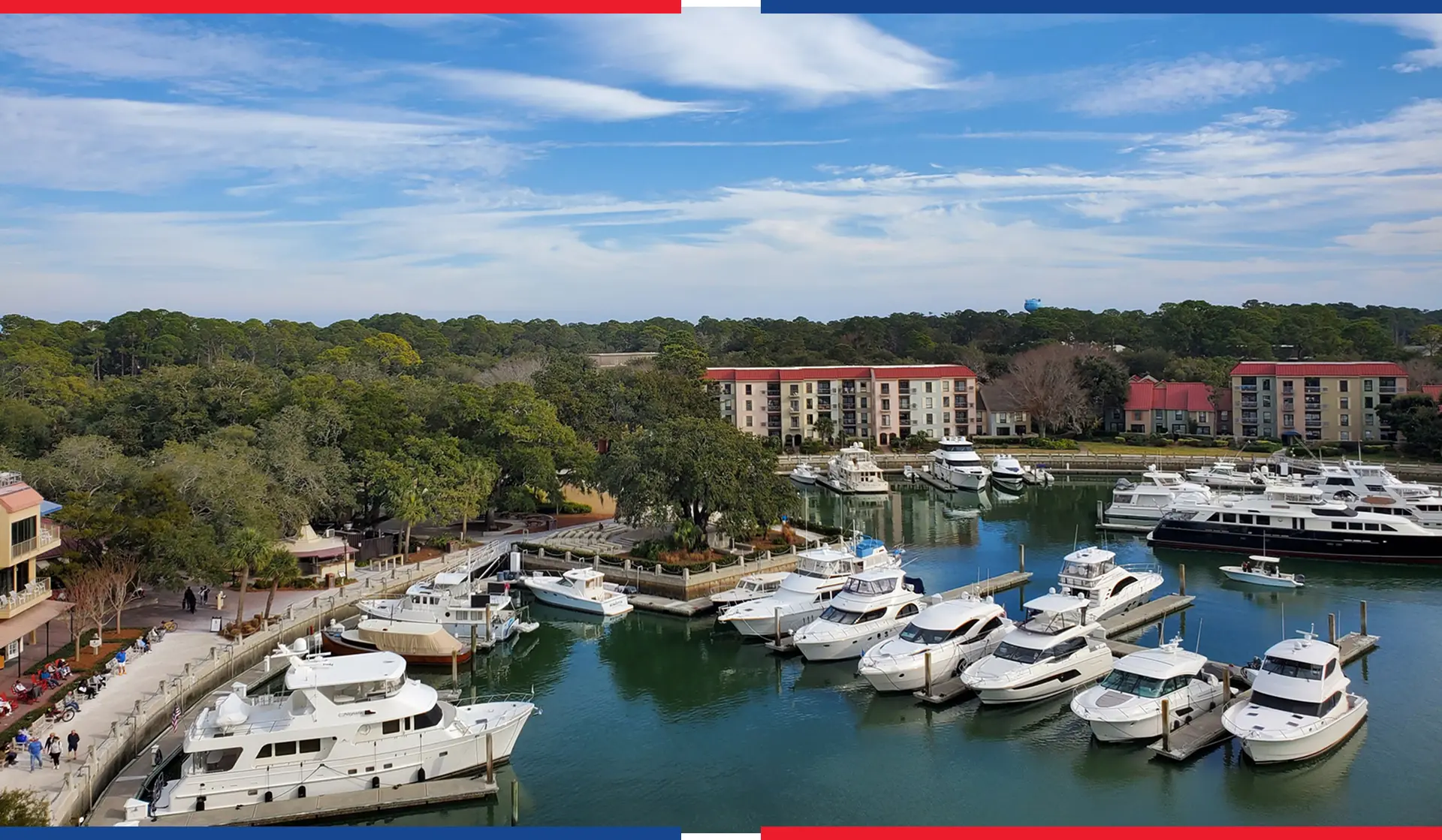 Harbour Town marina on Hilton Head Island