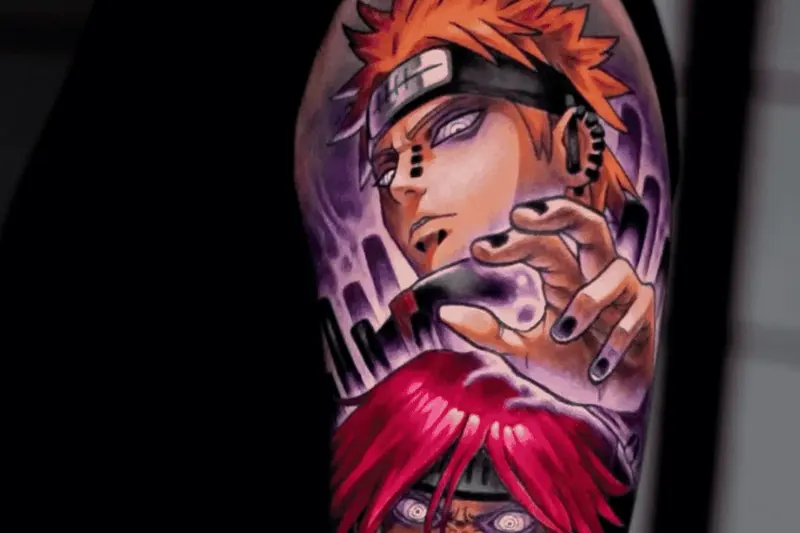 Beispiel für ein Anime Tattoo
