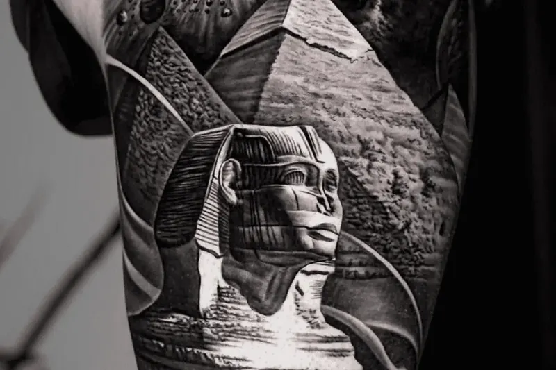Beispiel für ein Black & Grey Tattoo