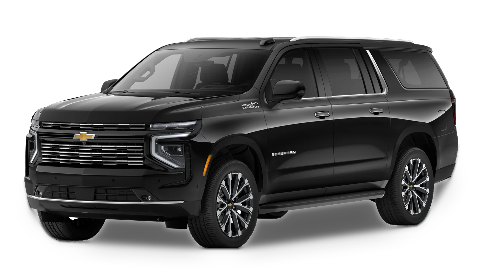 Black Chevrolet Suburban SUV in the VIP Lux DFW chauffeur fleet