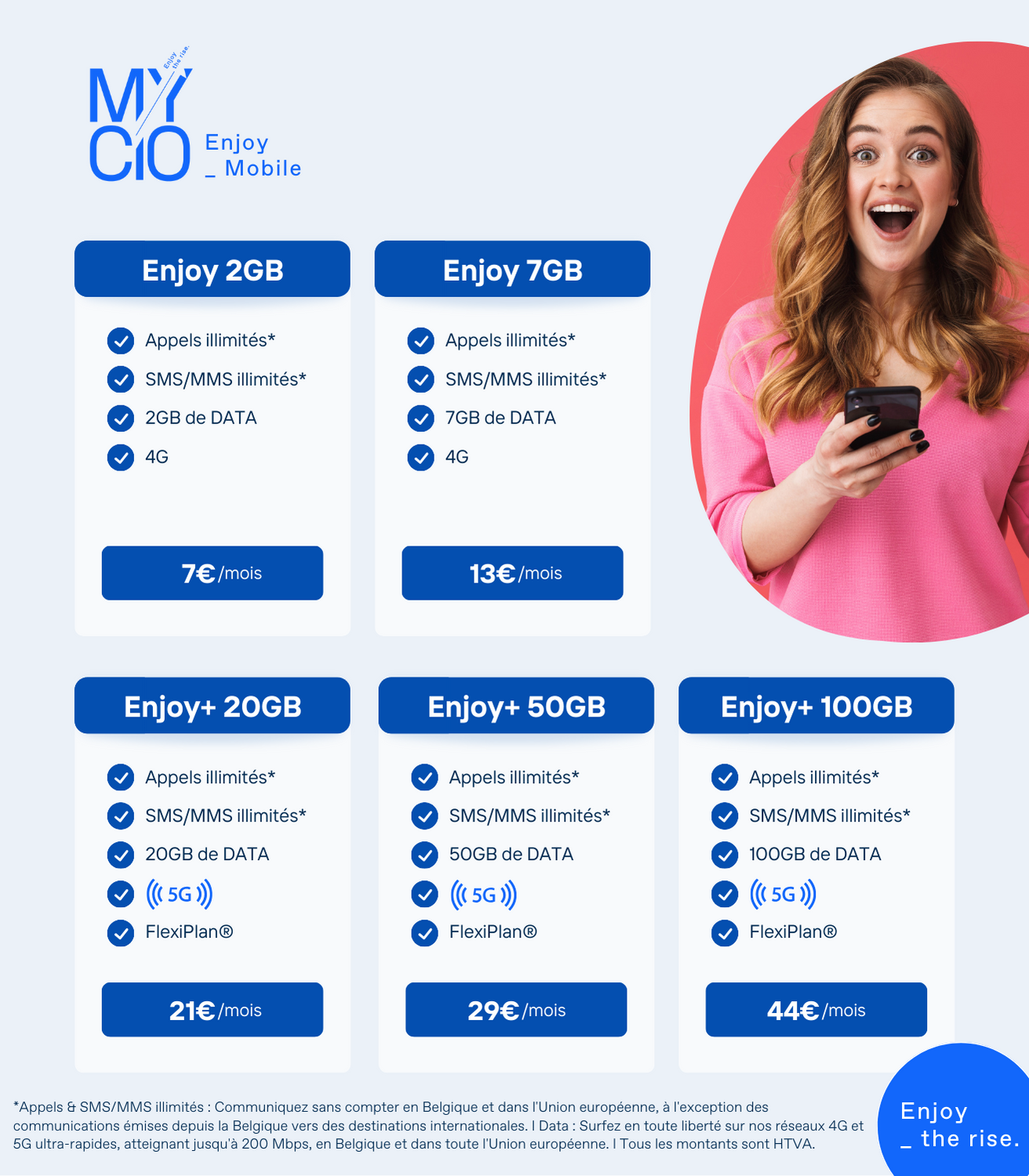 Saviez-vous que MYCIO propose aussi de la téléphonie mobile pour votre entreprise ?