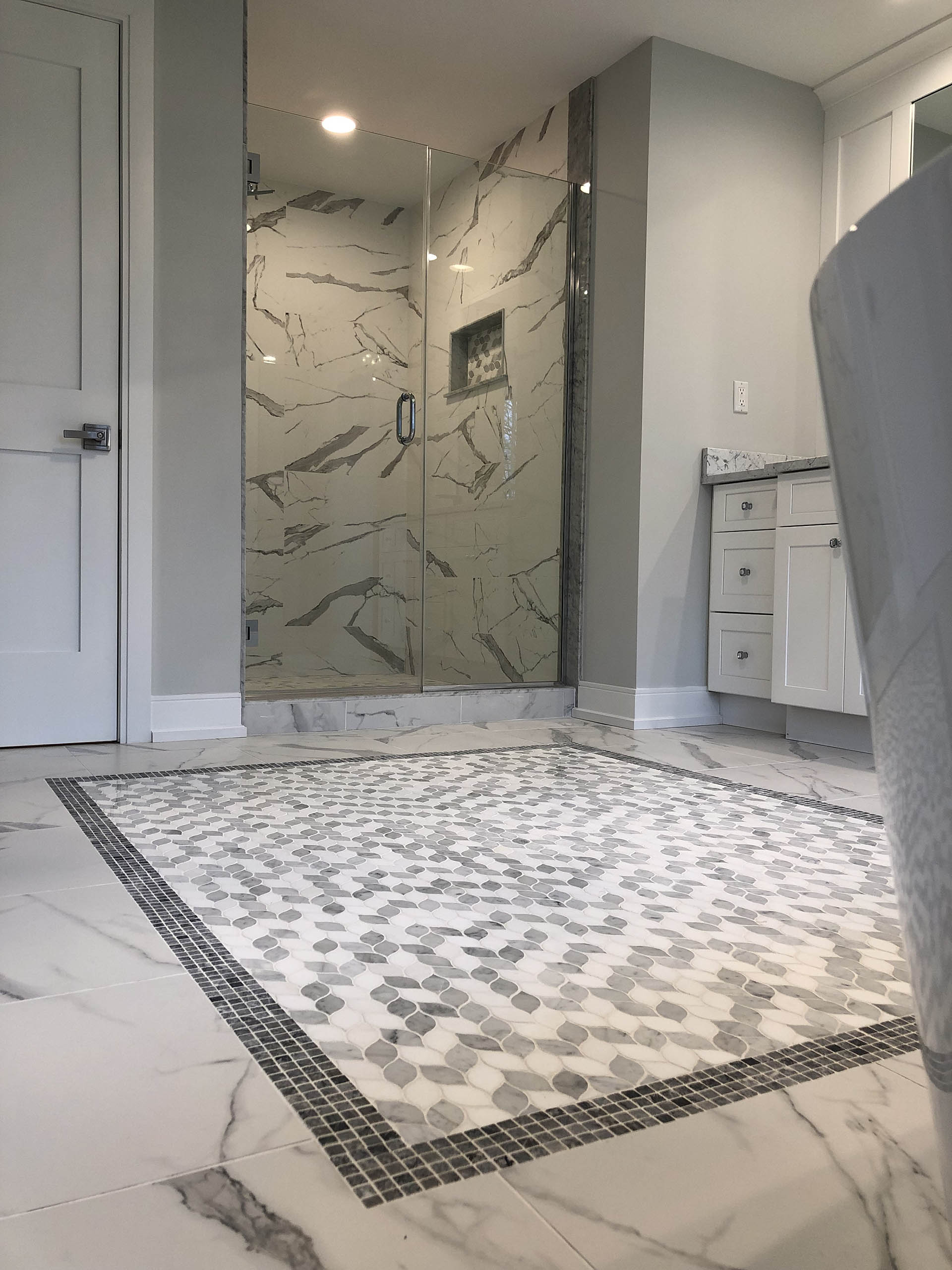 Photograph from the Precision Tile portfolio; project location is not identified