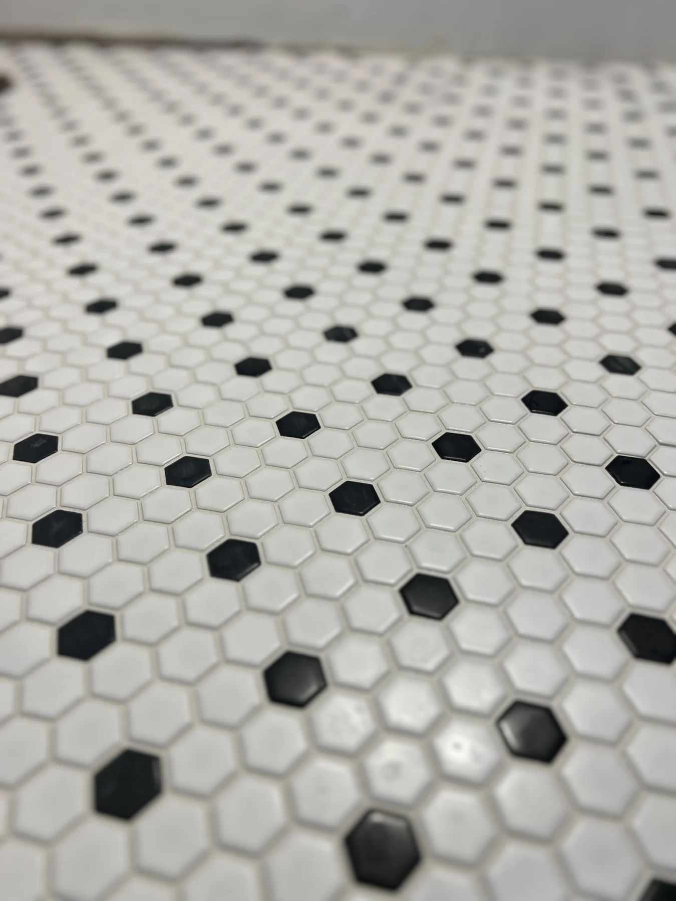Detail from the existing Precision Tile Installations portfolio