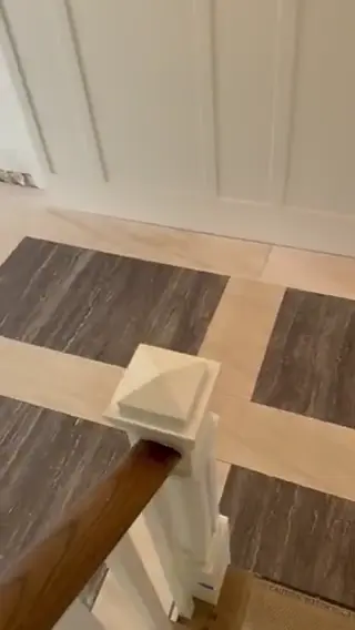 Decorative floor inlay