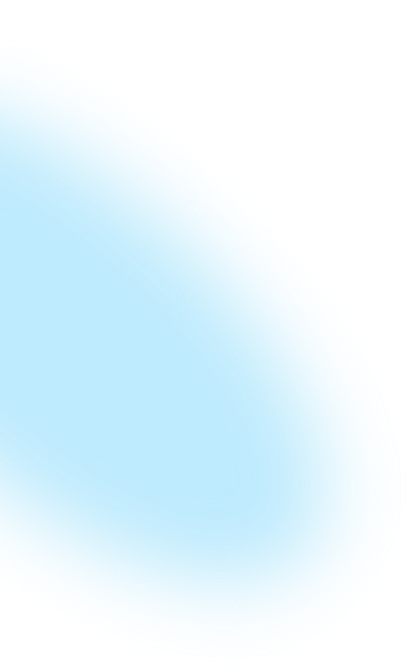 Gradient with a bright light blue glow fading.
