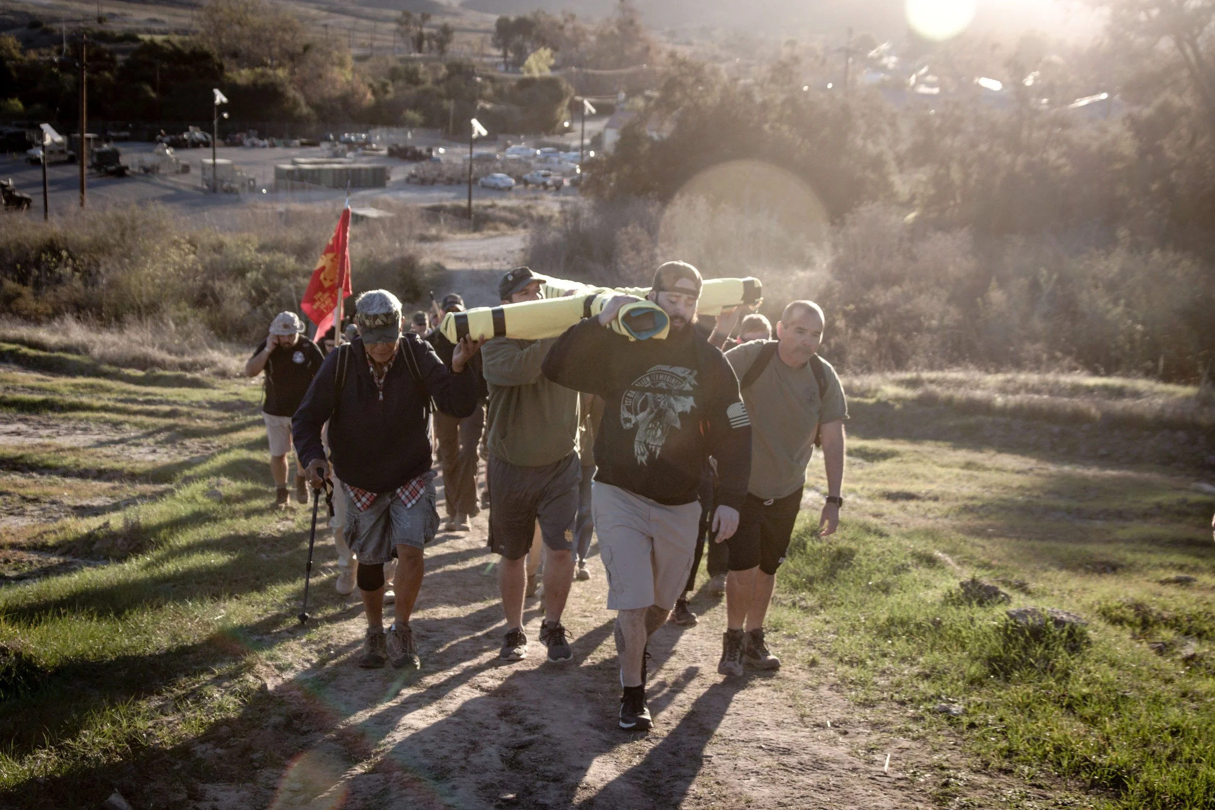 Camp Horno memorial hike