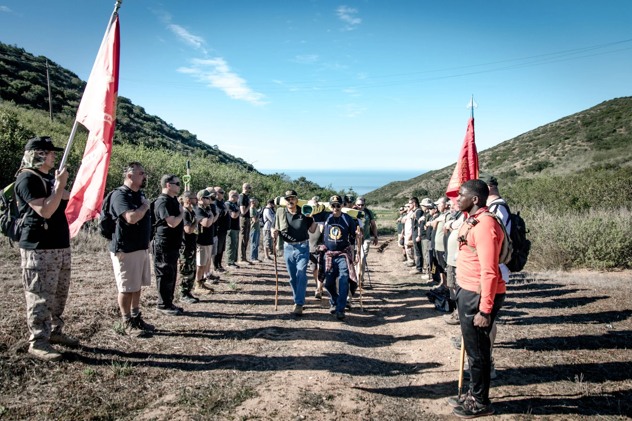 Camp Horno memorial hike