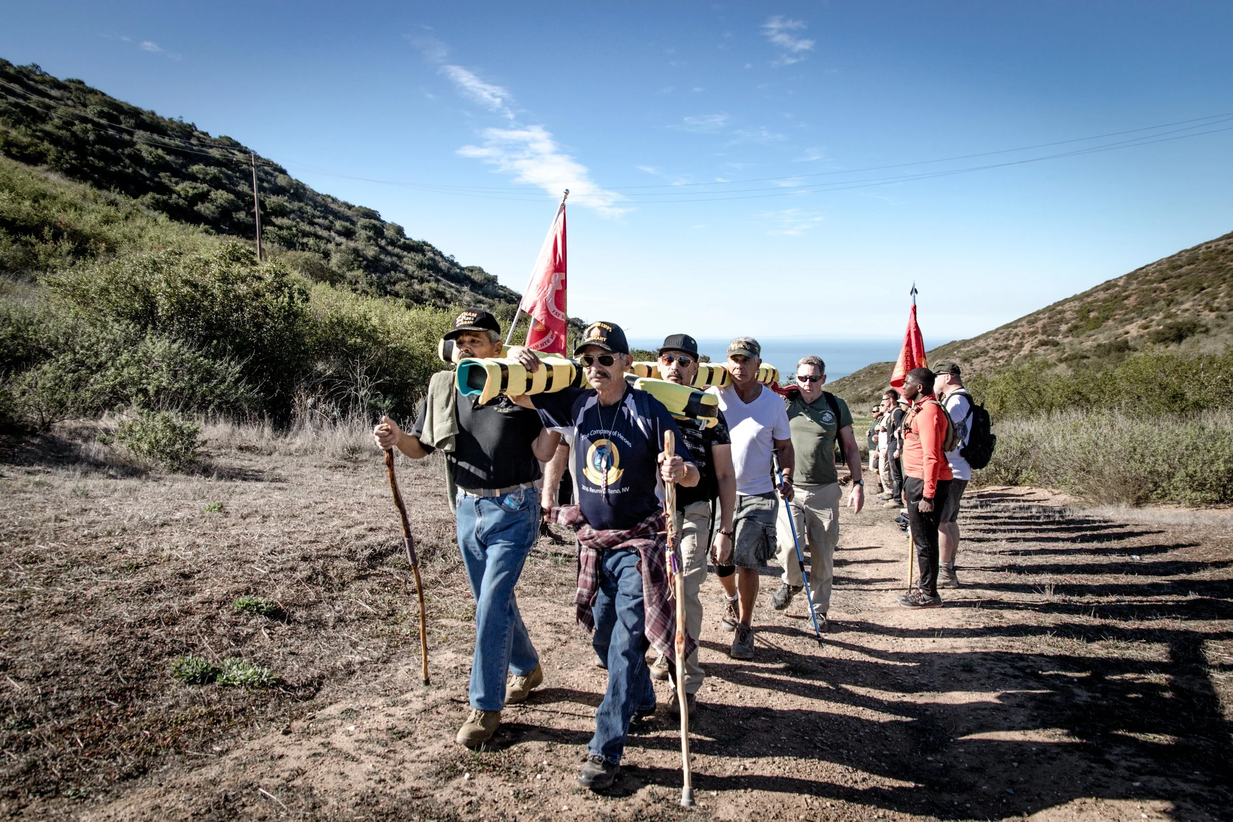 Camp Horno memorial hike