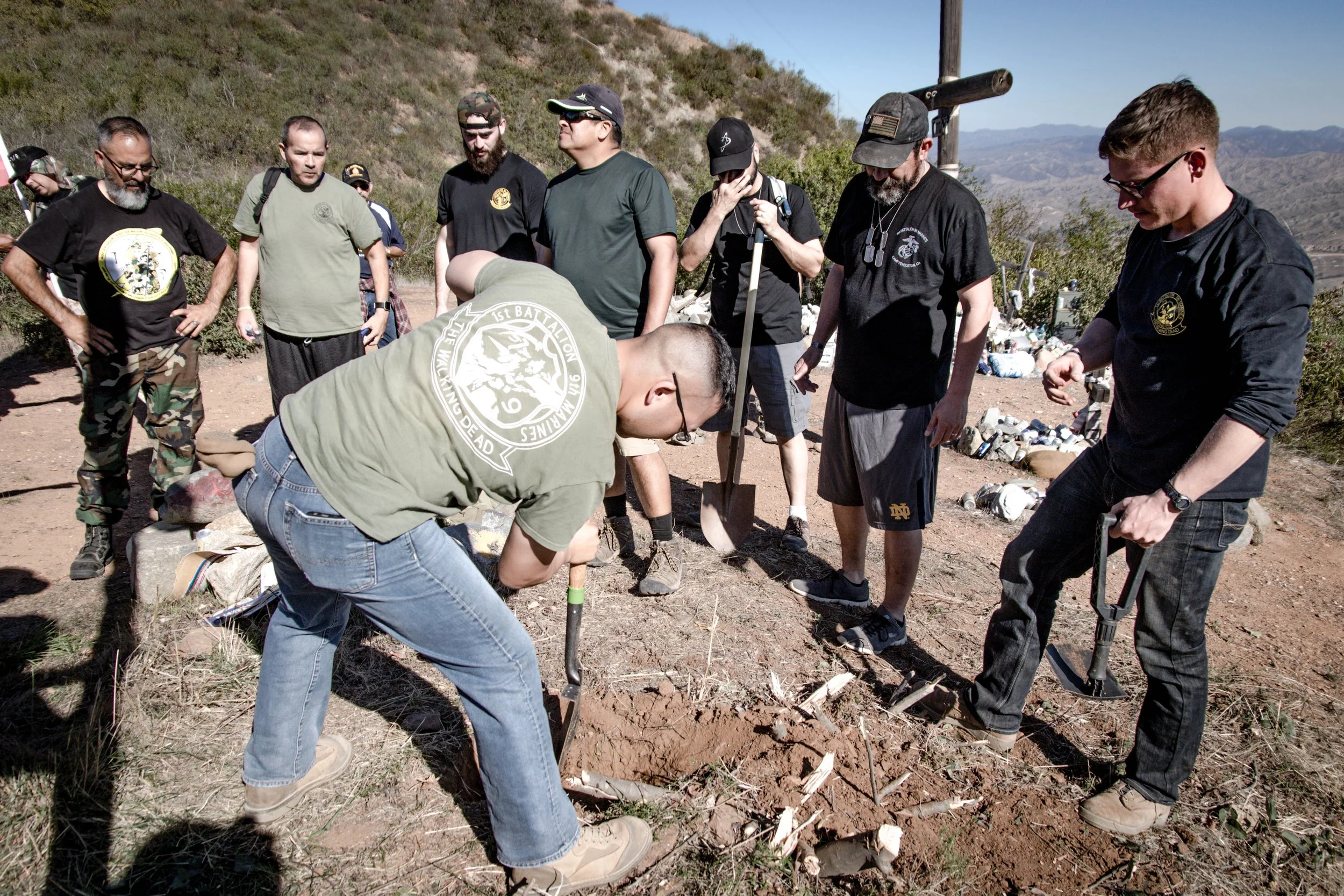 Camp Horno memorial hike