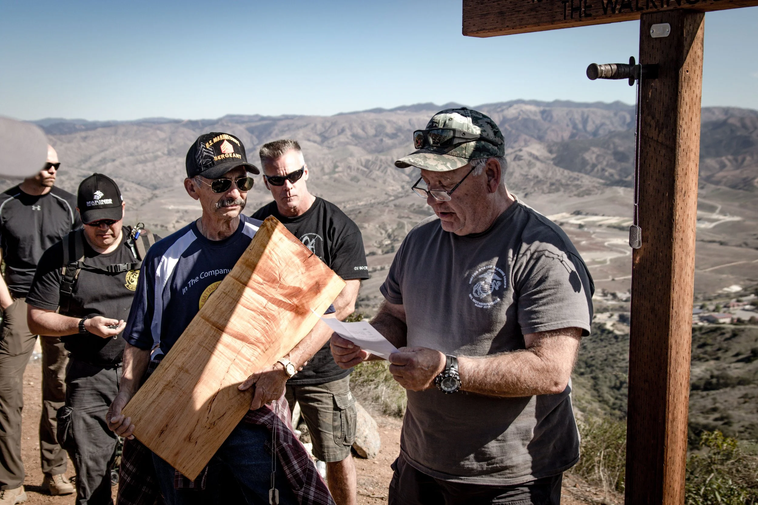 Camp Horno memorial hike