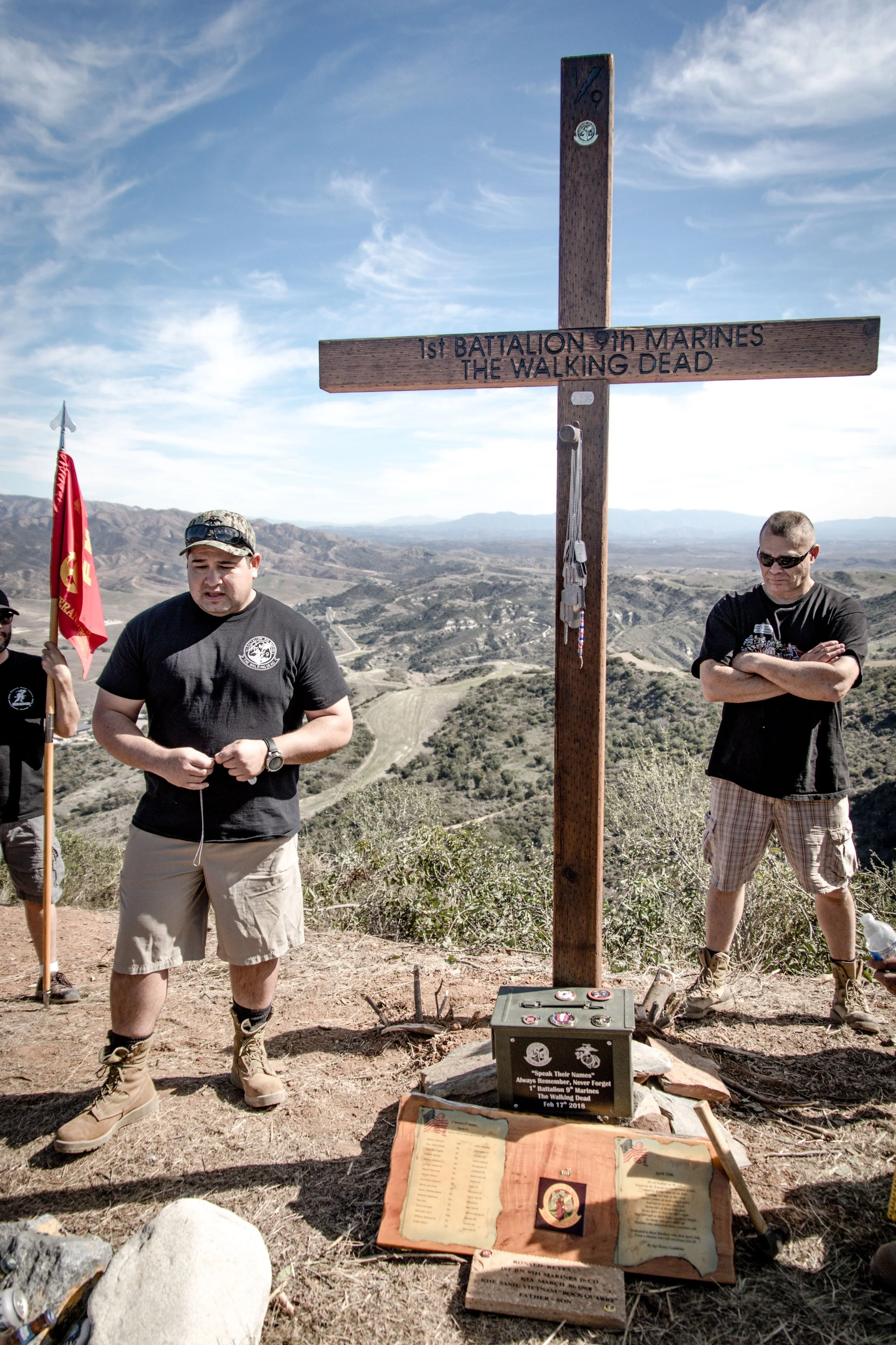 Camp Horno memorial hike