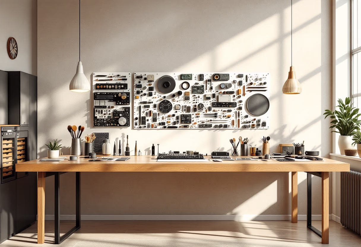 [background image] electronics workbench (for a directtoconsumer electronics brand)