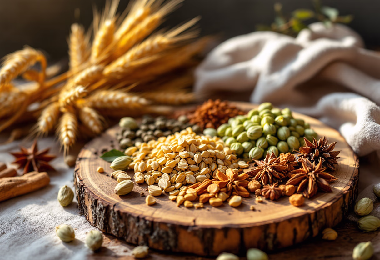image of brewing ingredients (for a craft brewer)