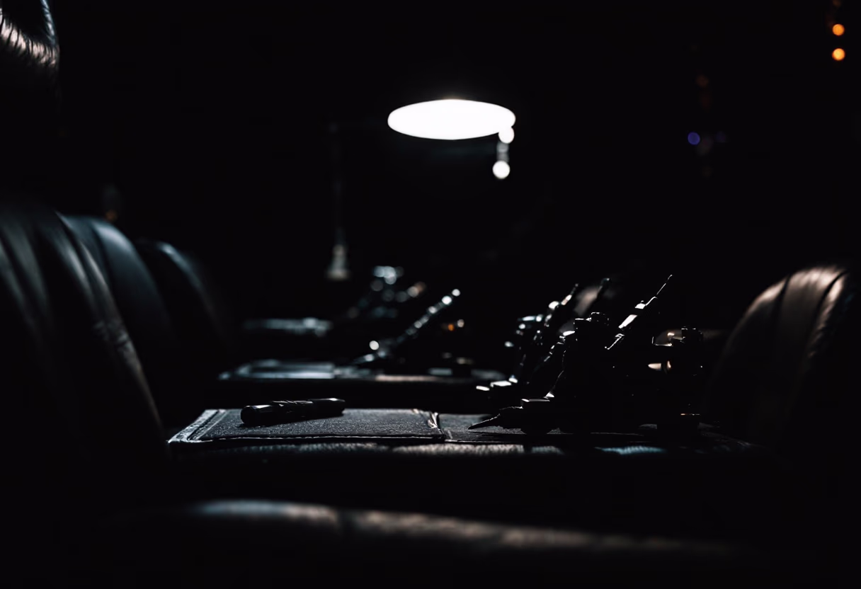 [background image] image of a creative workspace (for a tattoo studio)