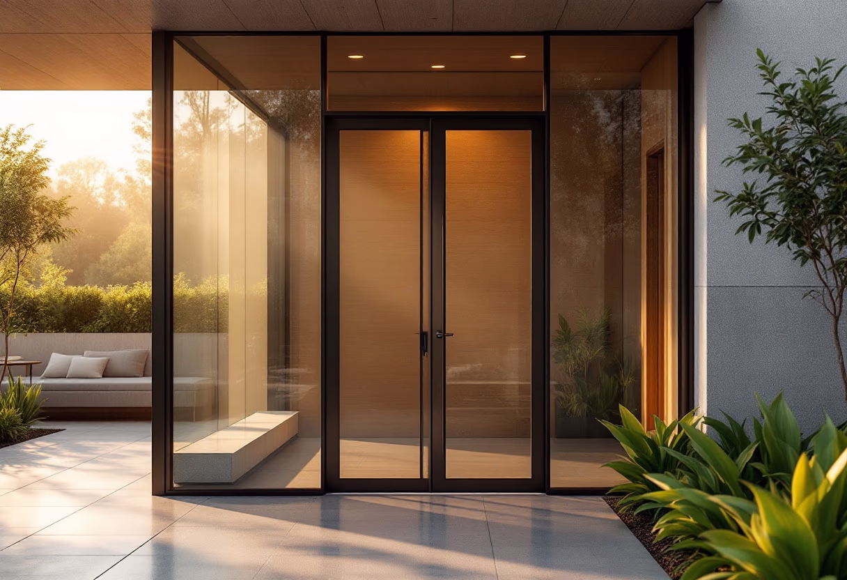 image of architect firm building entrance