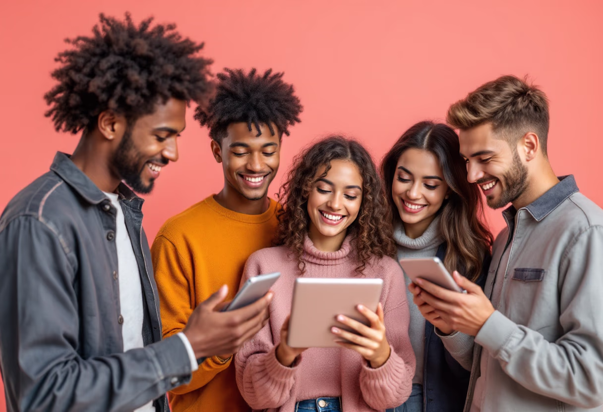 interactive educational tool in hands