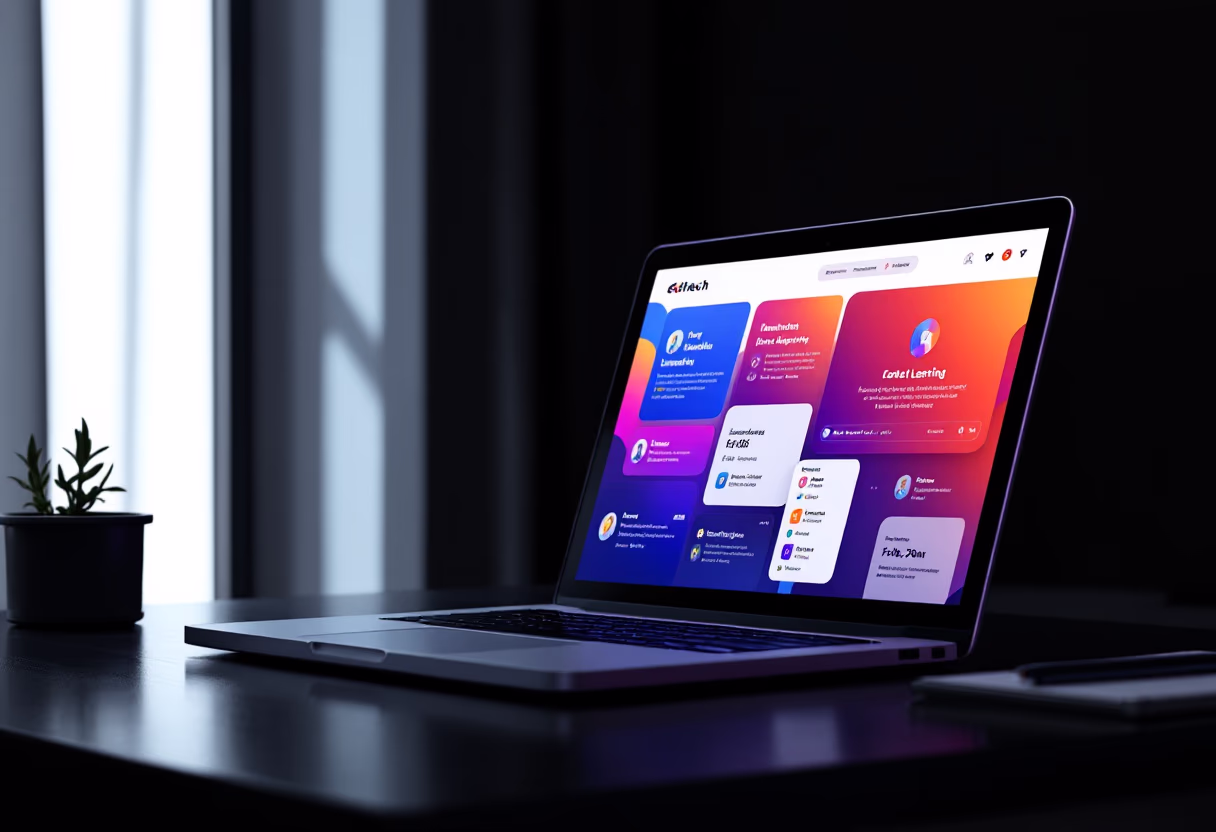 [interface] image of software interface (for a edtech)