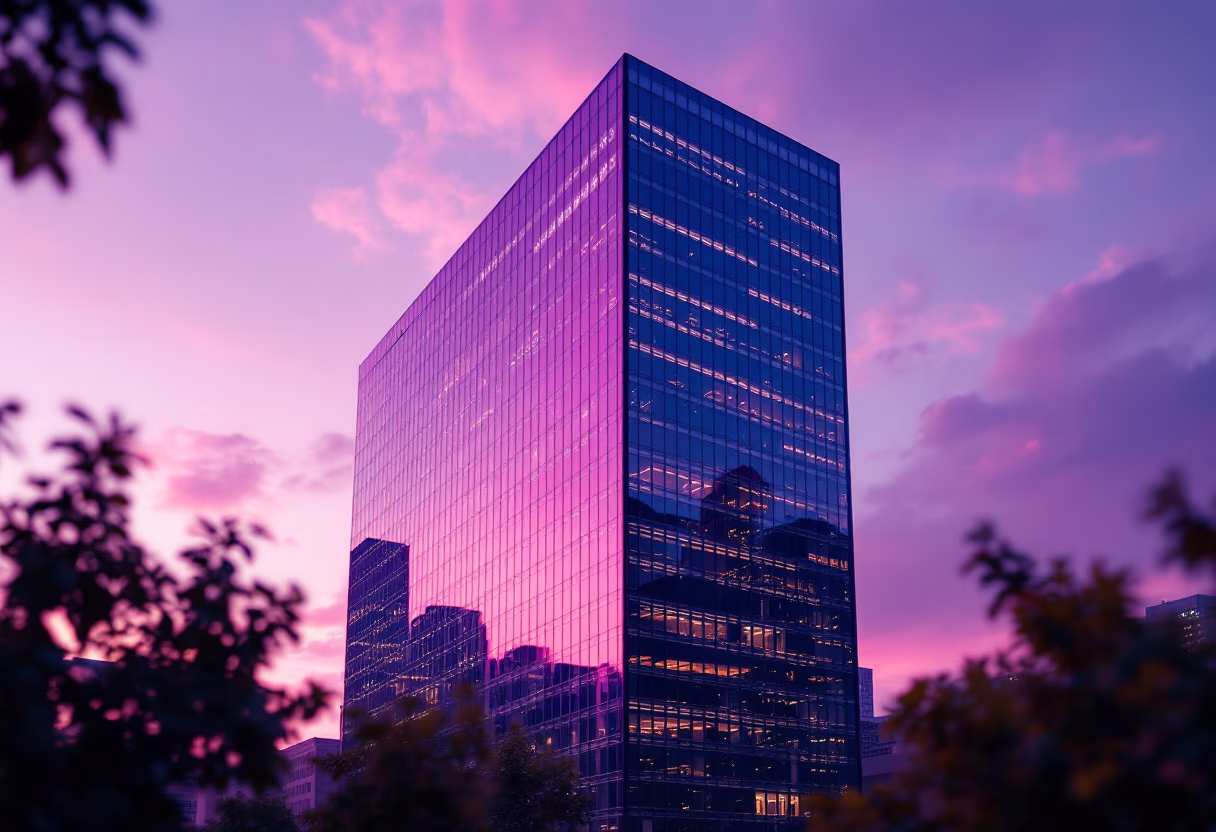 image of office building exterior (for a mobility and transportation)