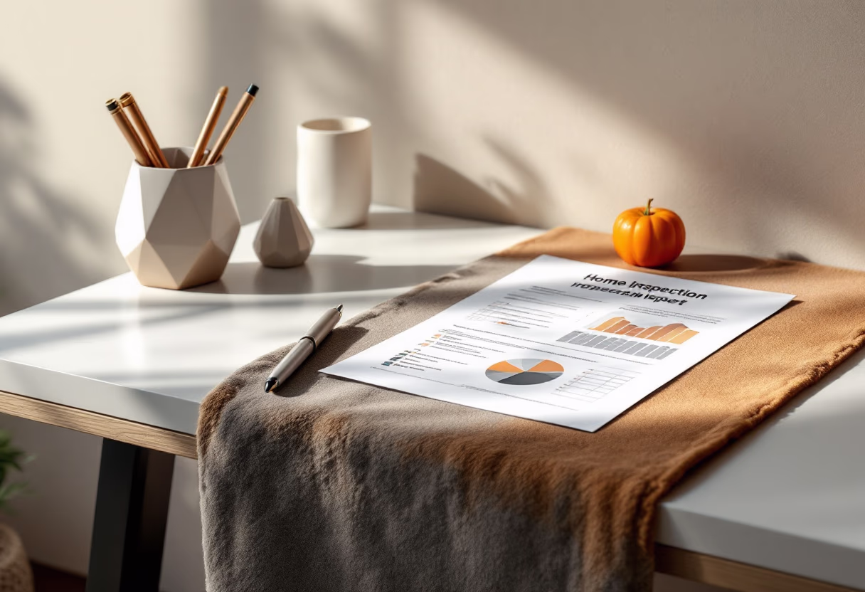 image of completed inspection report (for a home inspector)