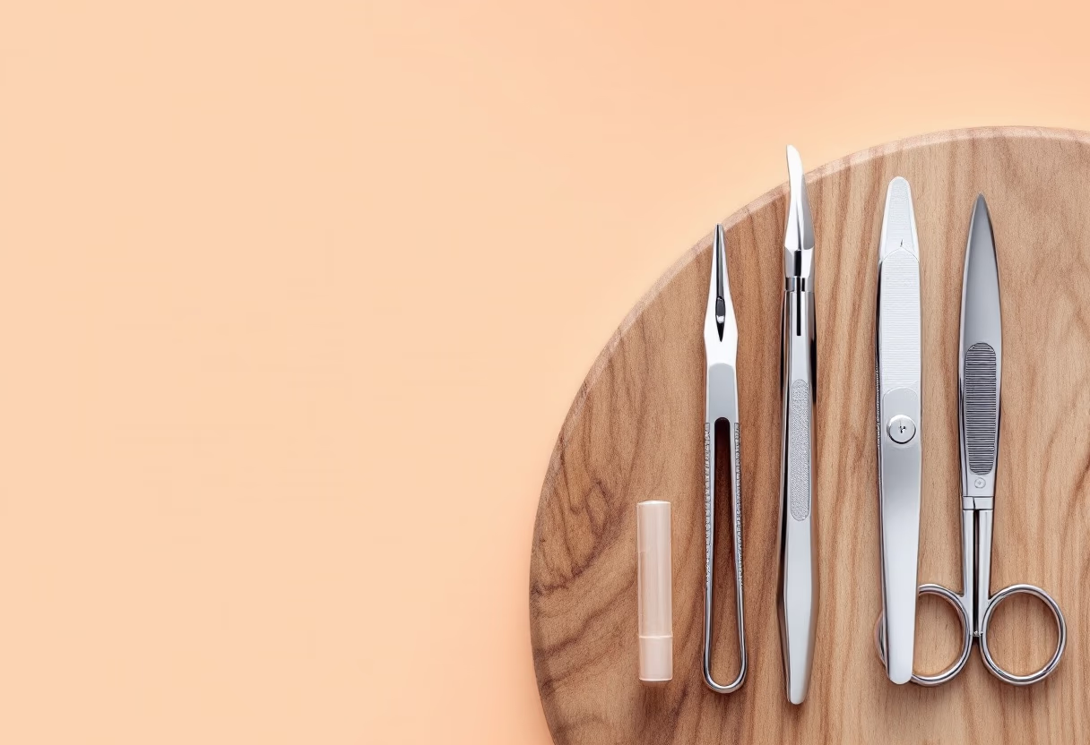 image of luxury manicure and pedicure tools