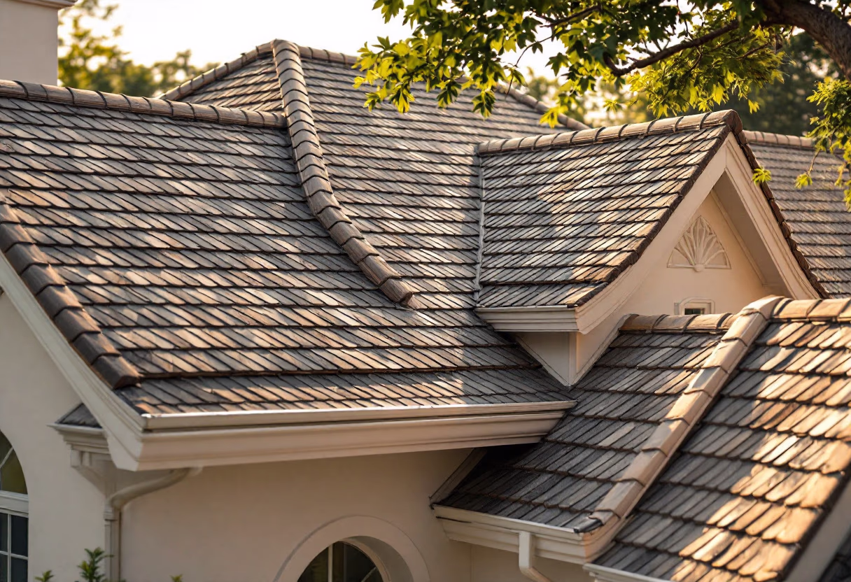 image of completed roof project