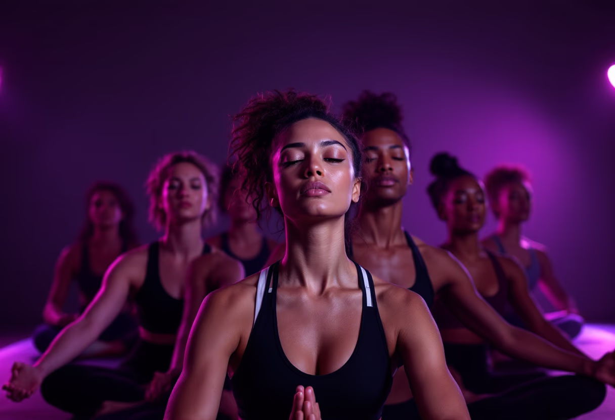 image of fitness class