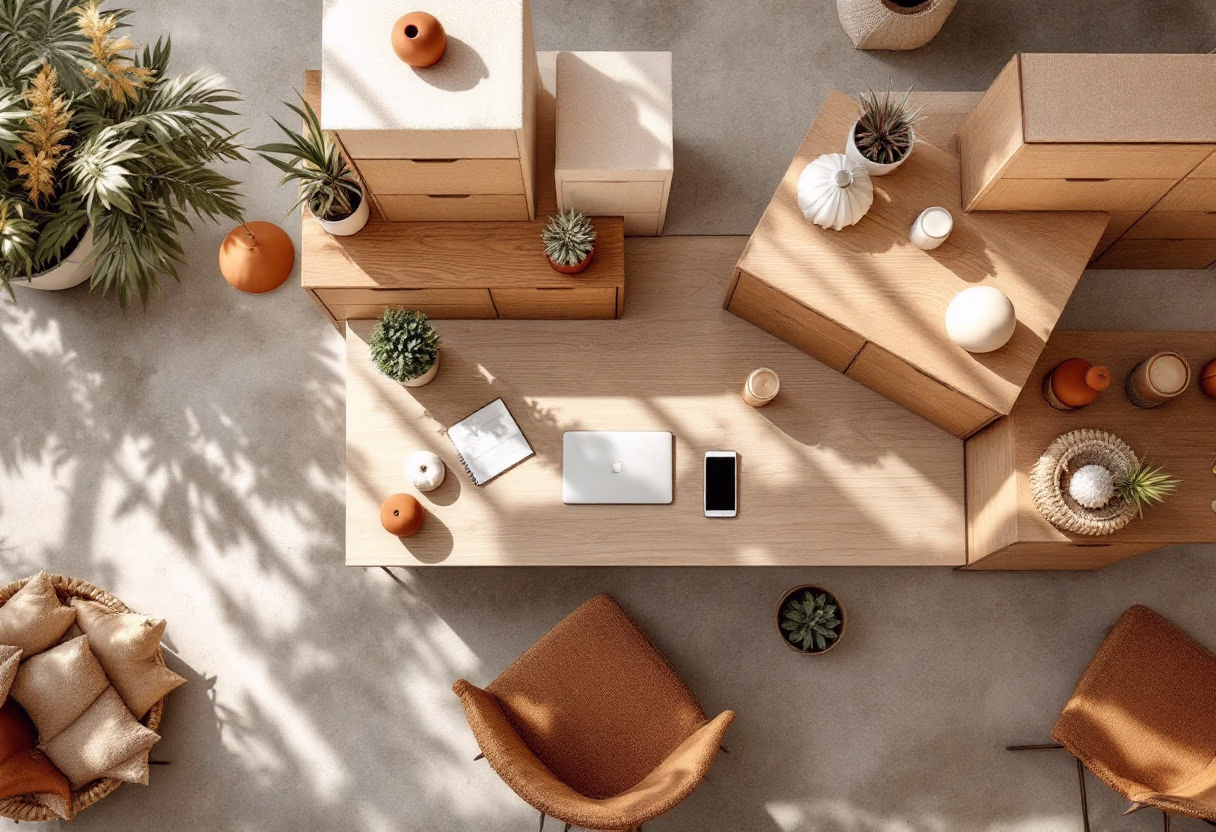 [background image] image of office space (for a travel tech)