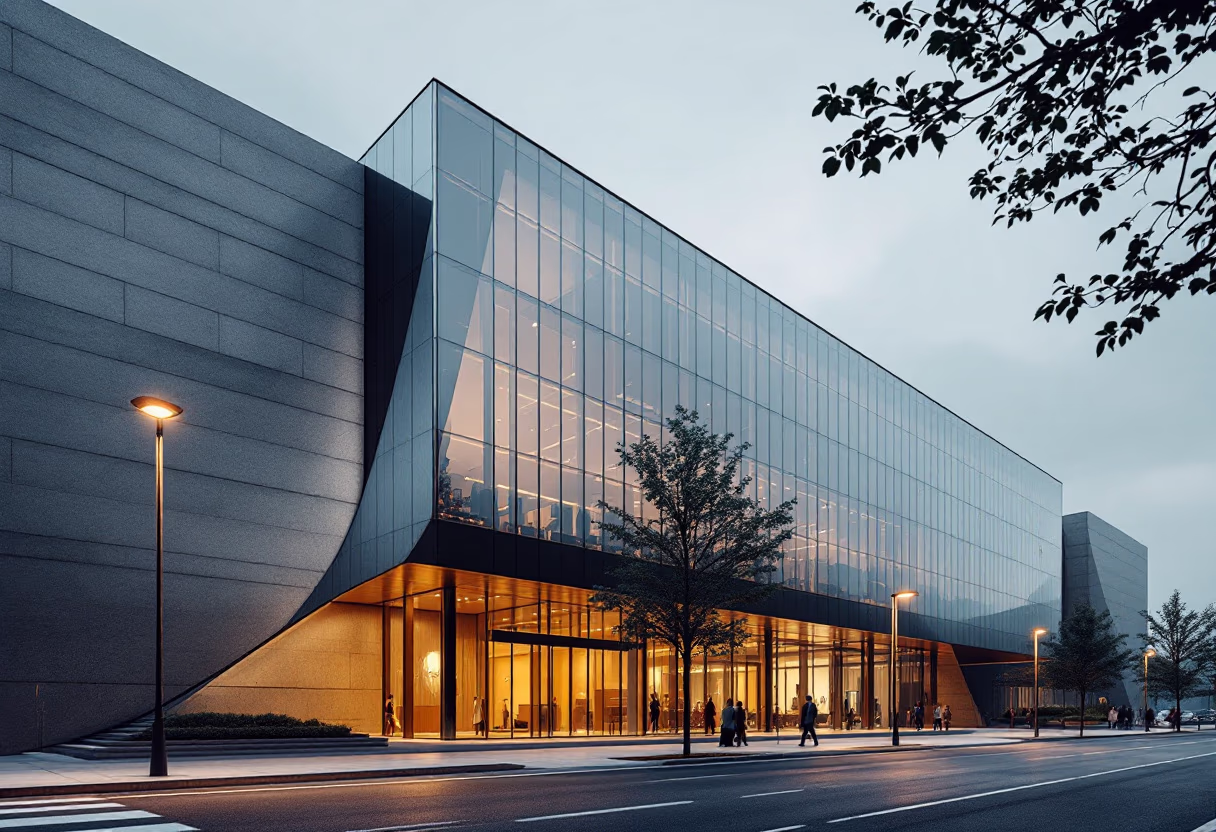 image of office building exterior (for a mobility and transportation)