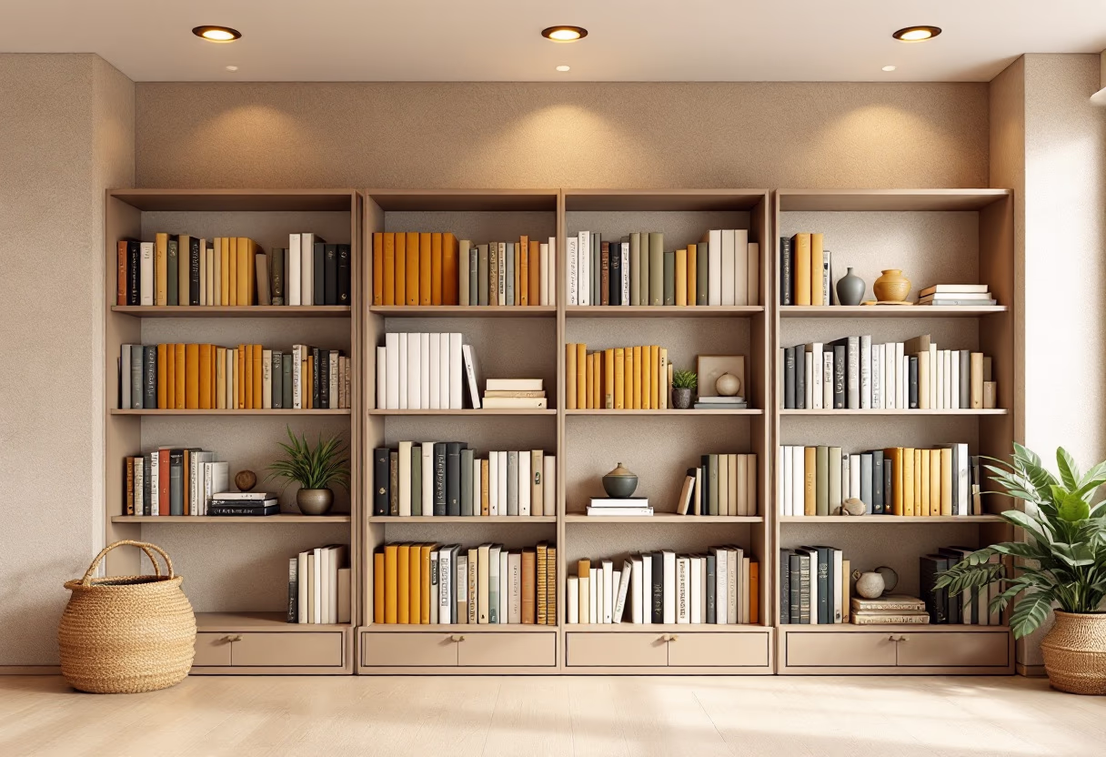 image of book collection on a shelf