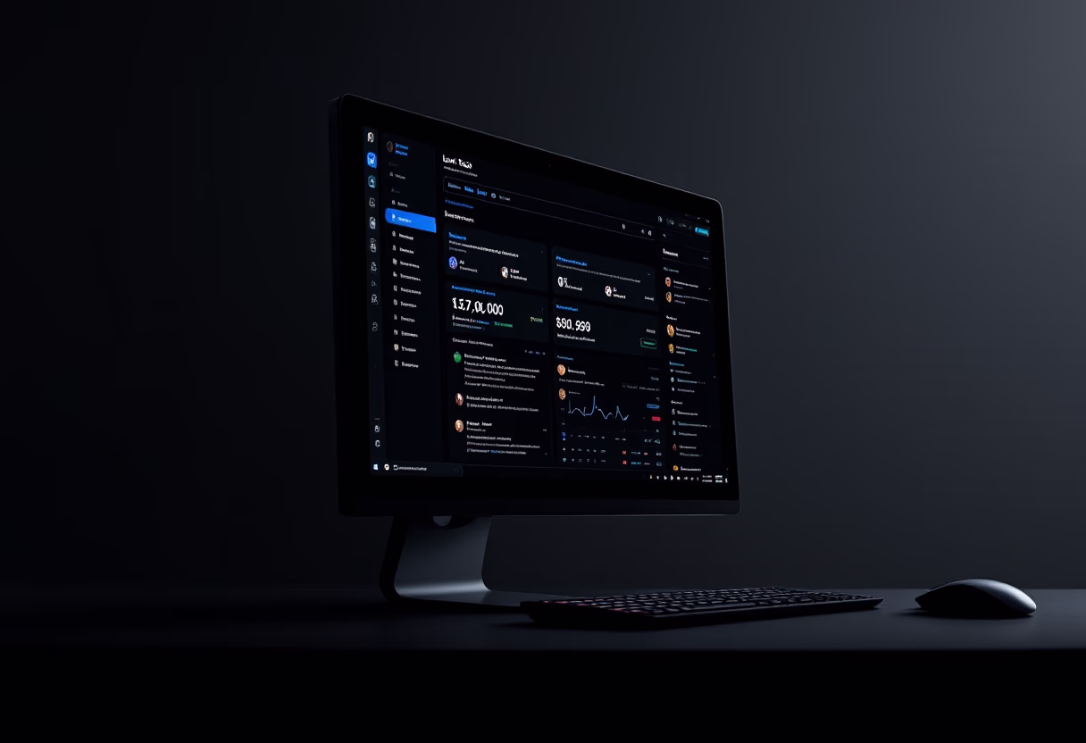 image of code on a computer screen (for a legal tech)