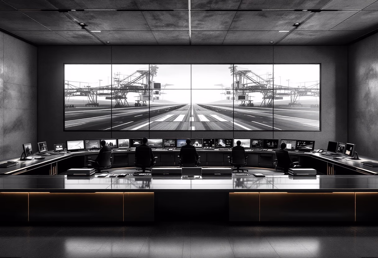 image of a traffic control center (for a mobility and transportation)