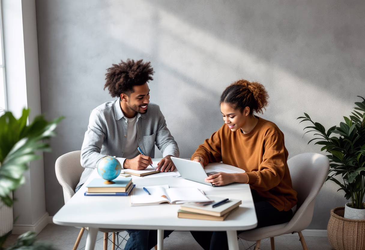 image of tutoring session in progress for a private tutor