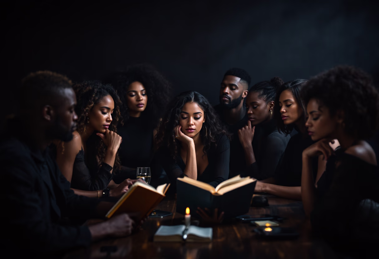 image of store event (for a bookstore)