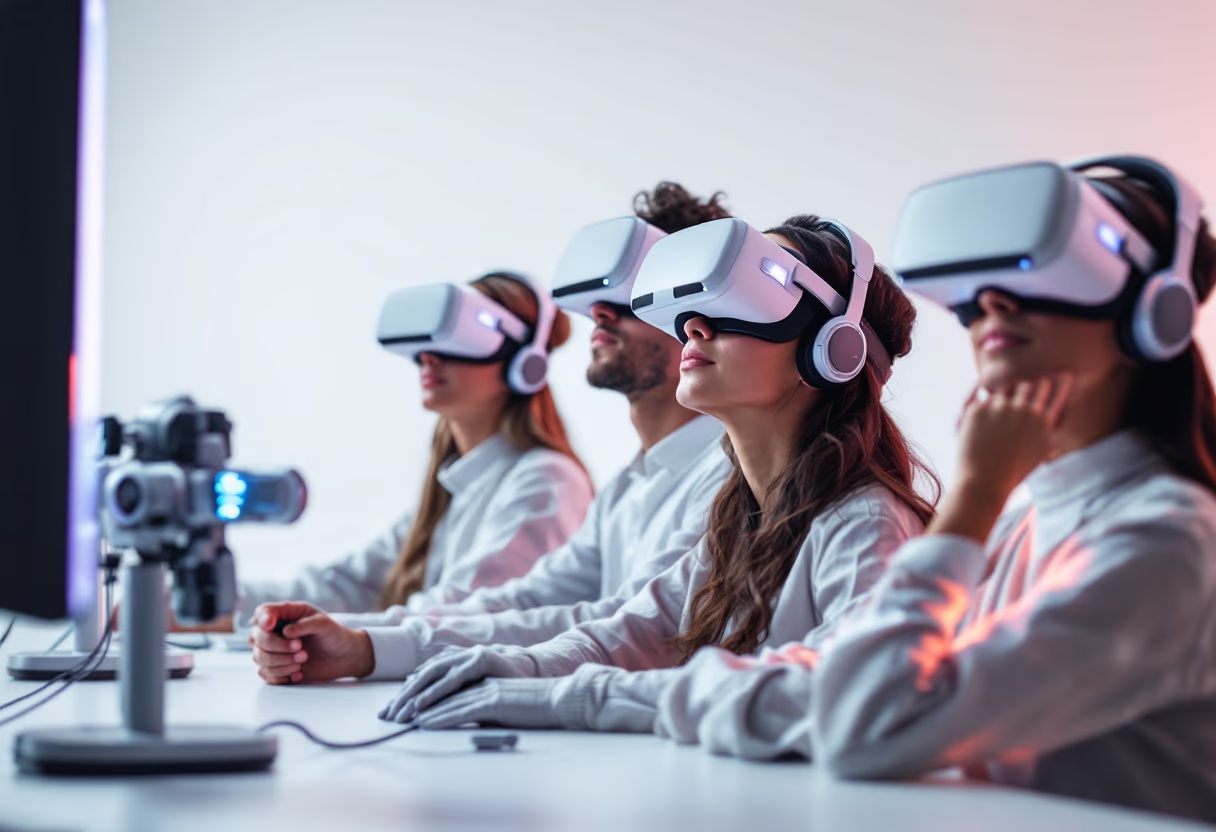 image of scheduled gaming event showcasing vr experiences