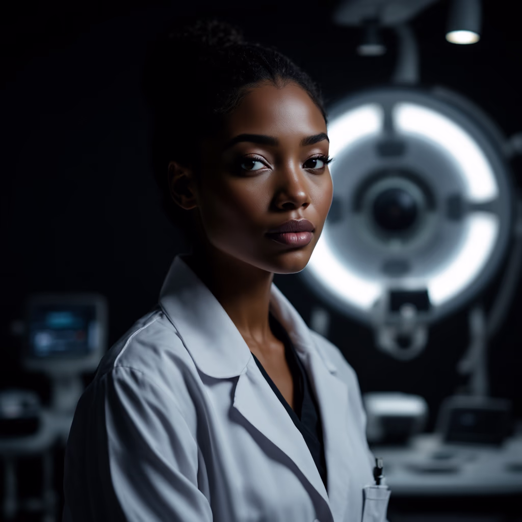 [team] individual team member portrait (ai healthcare company)