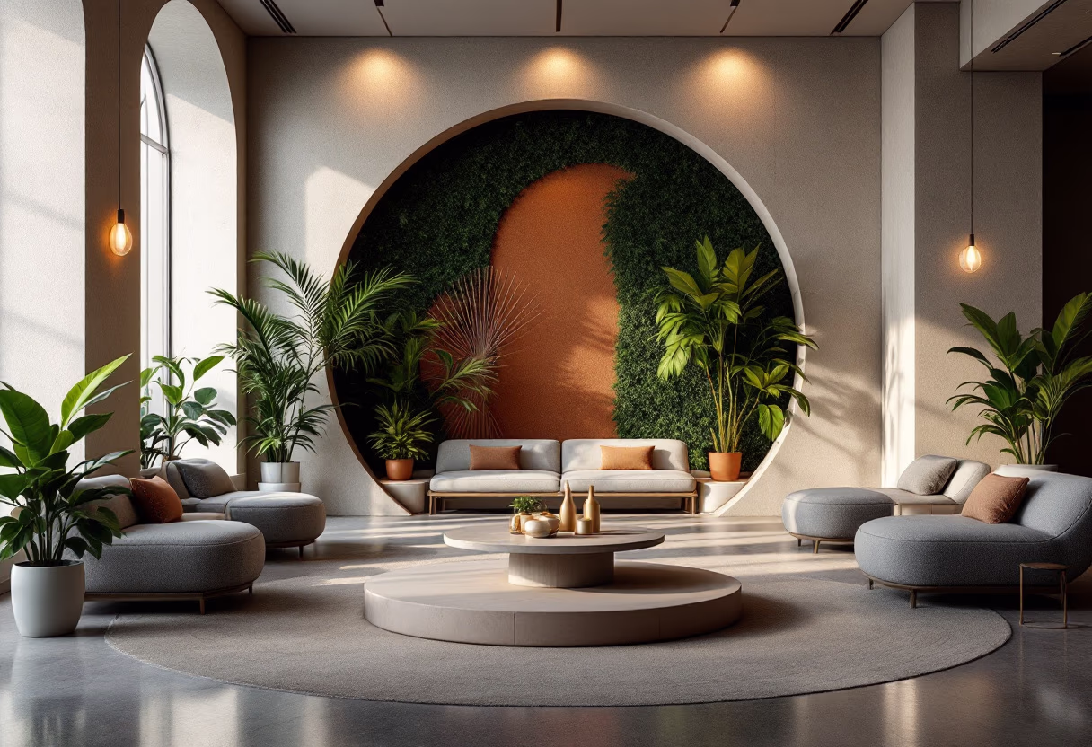 [background image] of a vibrant event setting for an entertainment company