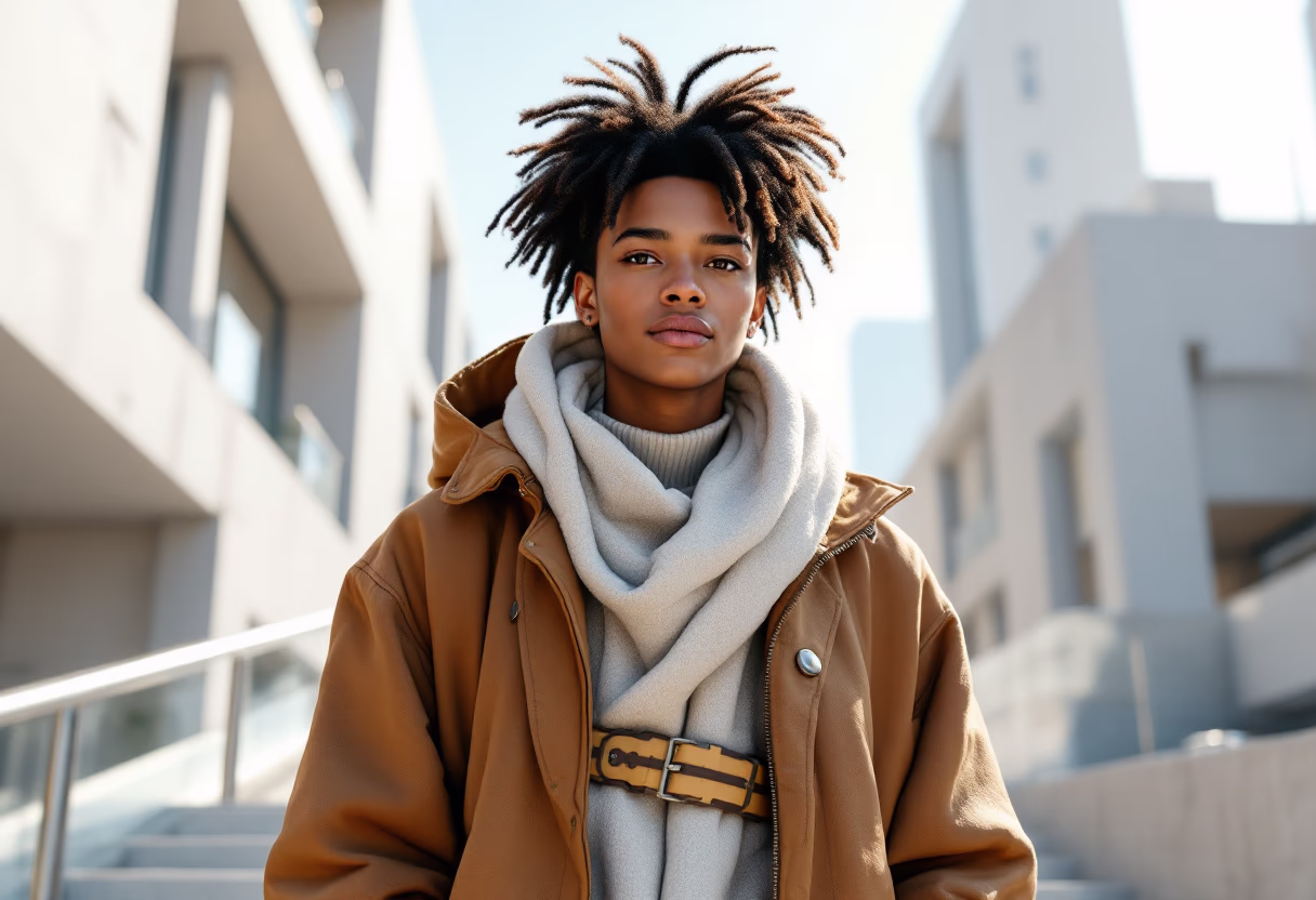image of featured video game character exploring a futuristic city