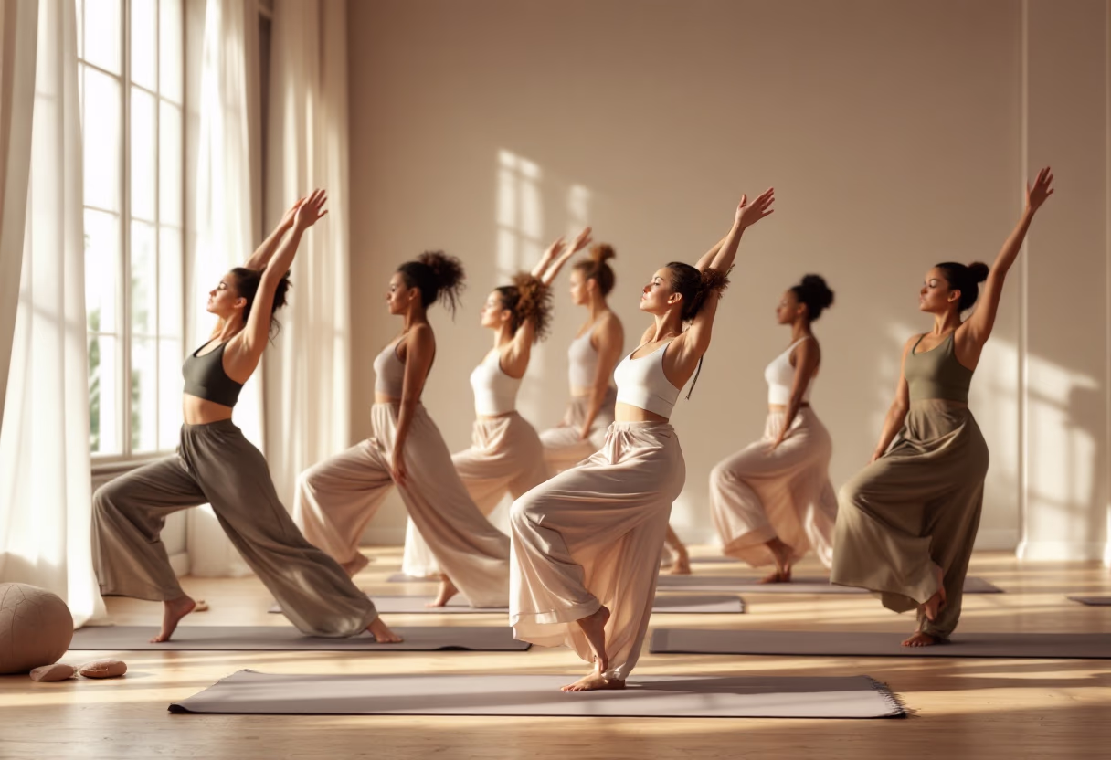 image of fitness class