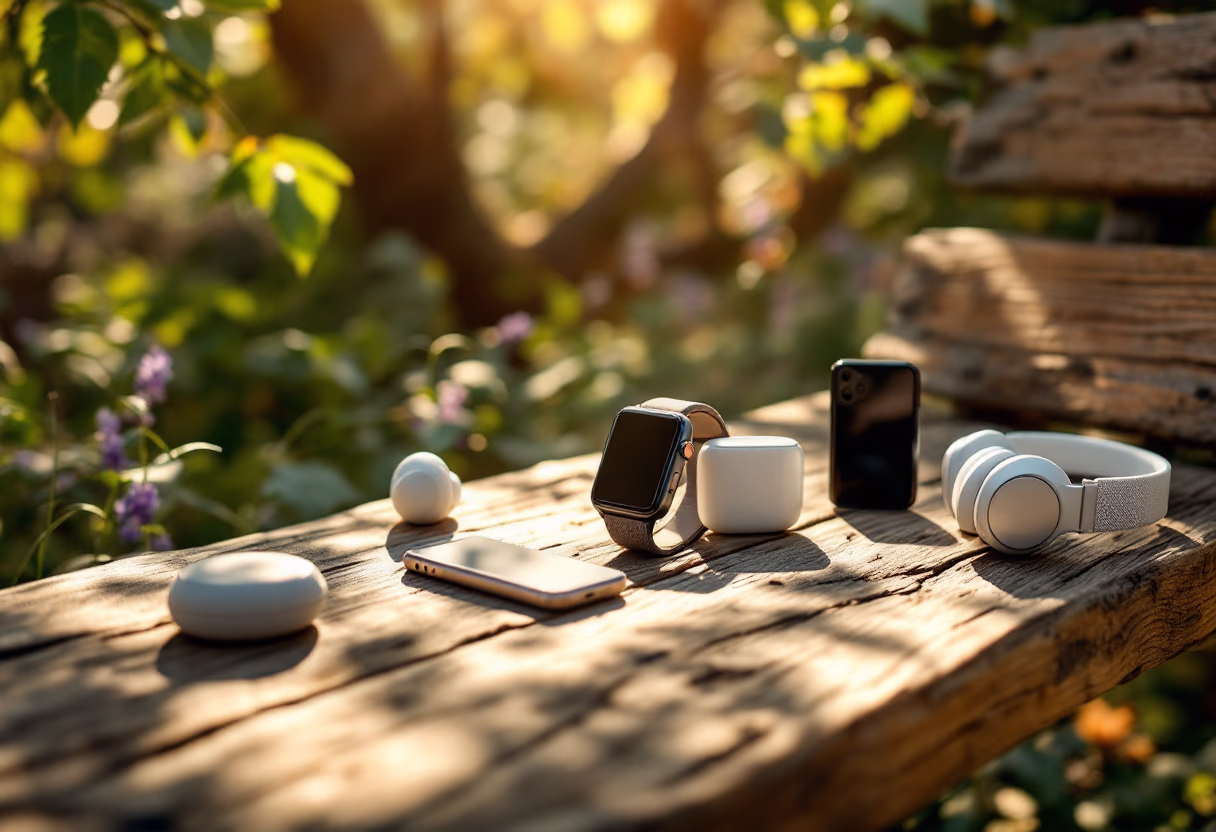 image of a diverse range of tech products