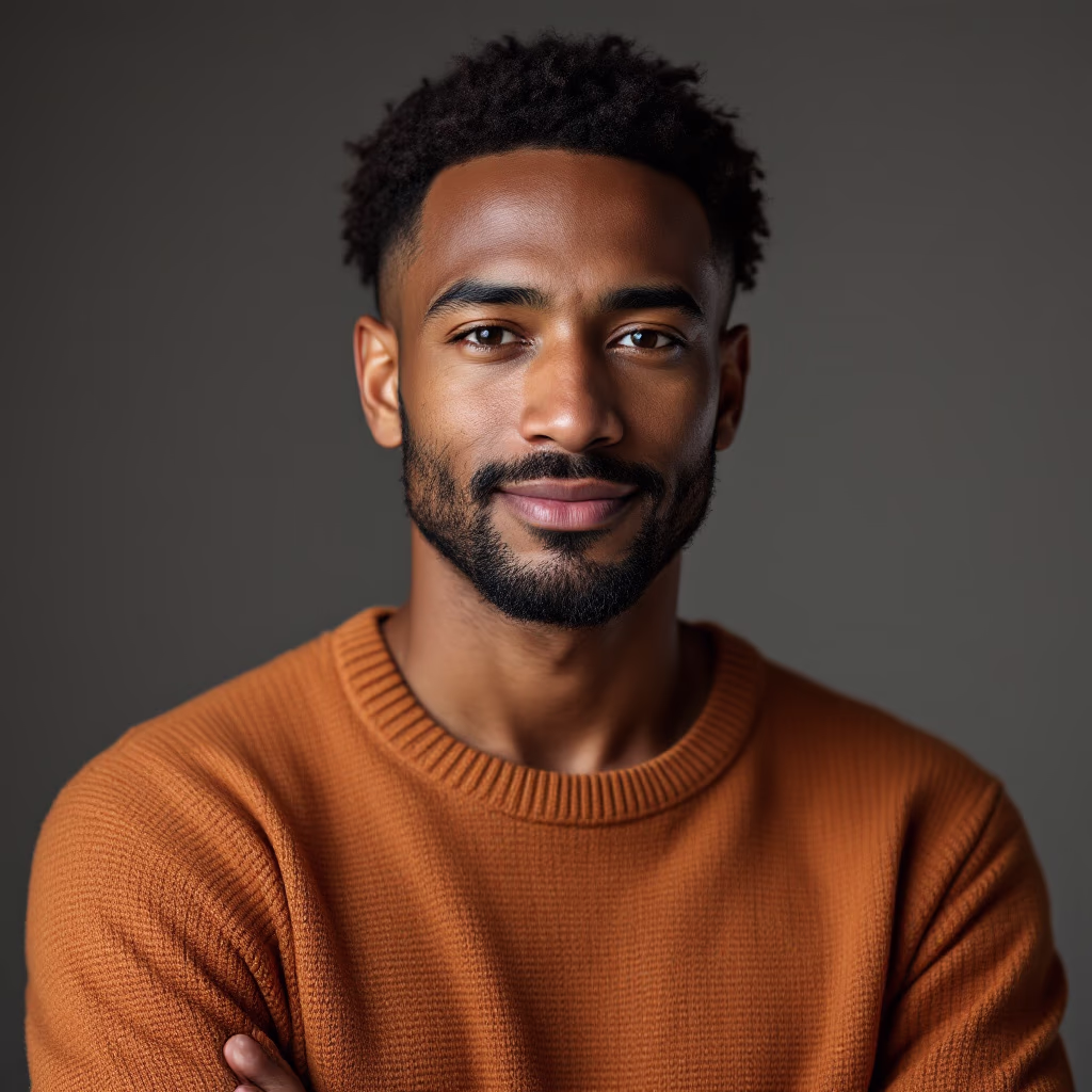 [headshot] image of customer (for a construction company)