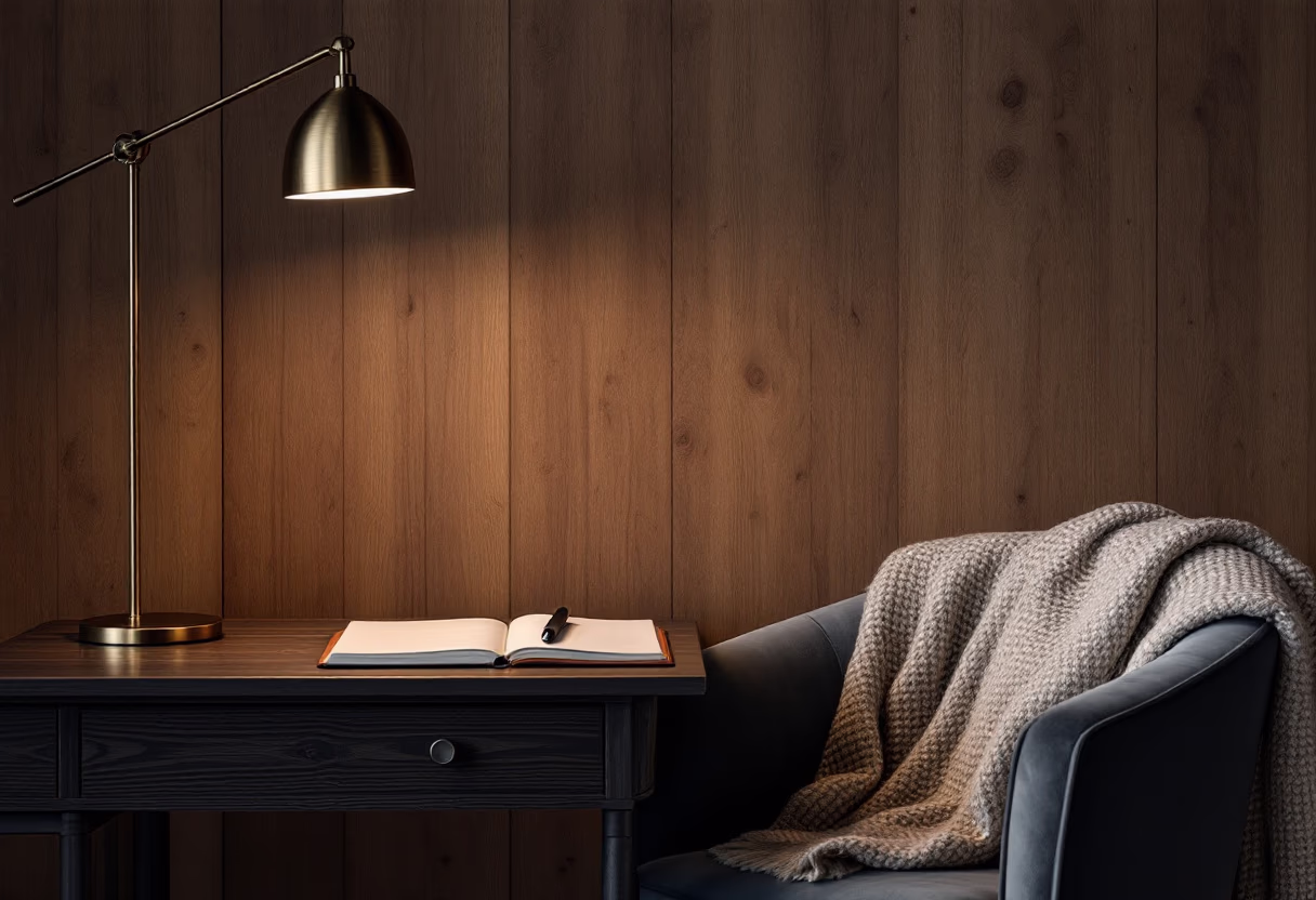 image of cozy study nook [background image]