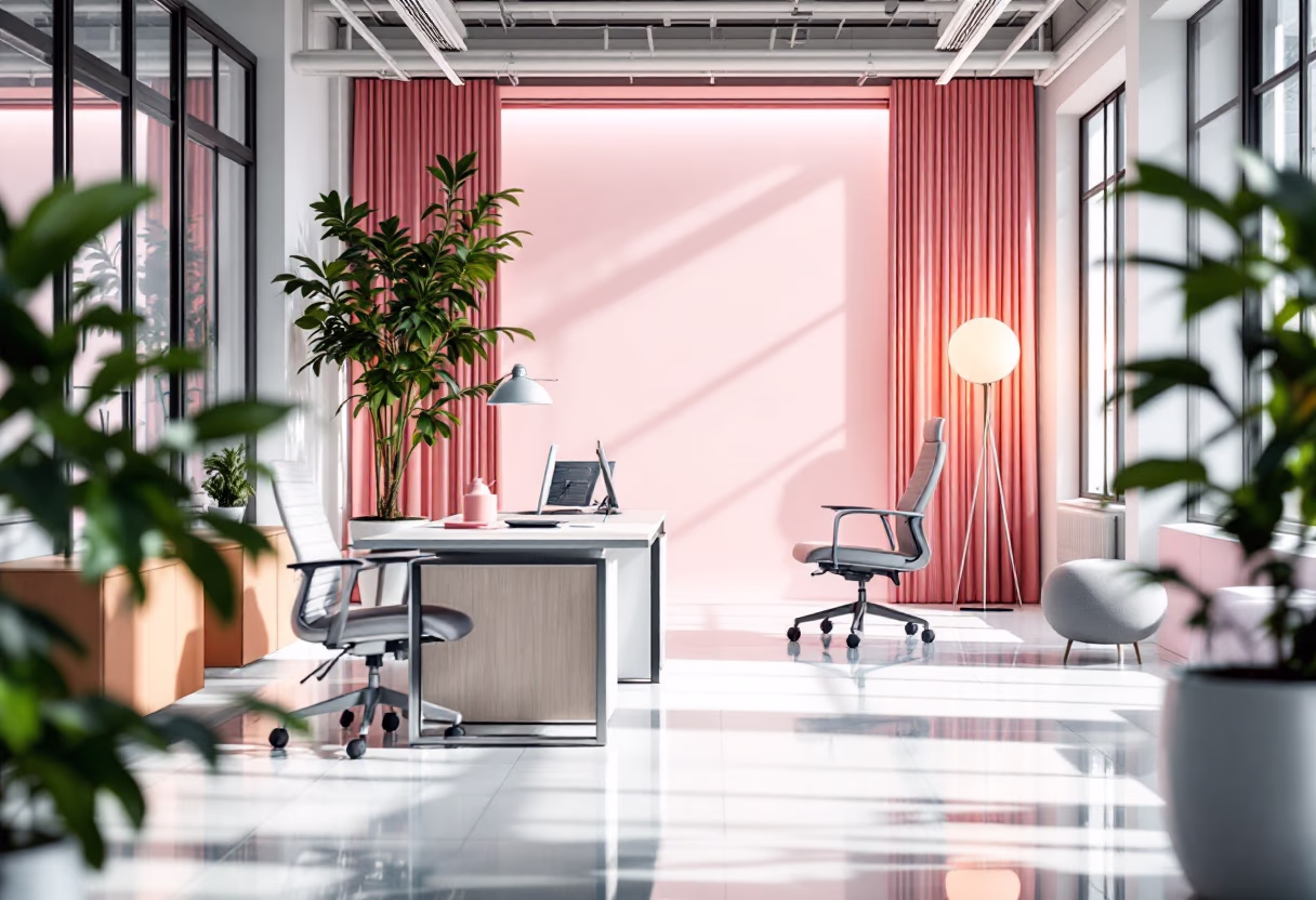 [background image] image of professional workspace setting (for a hr tech)