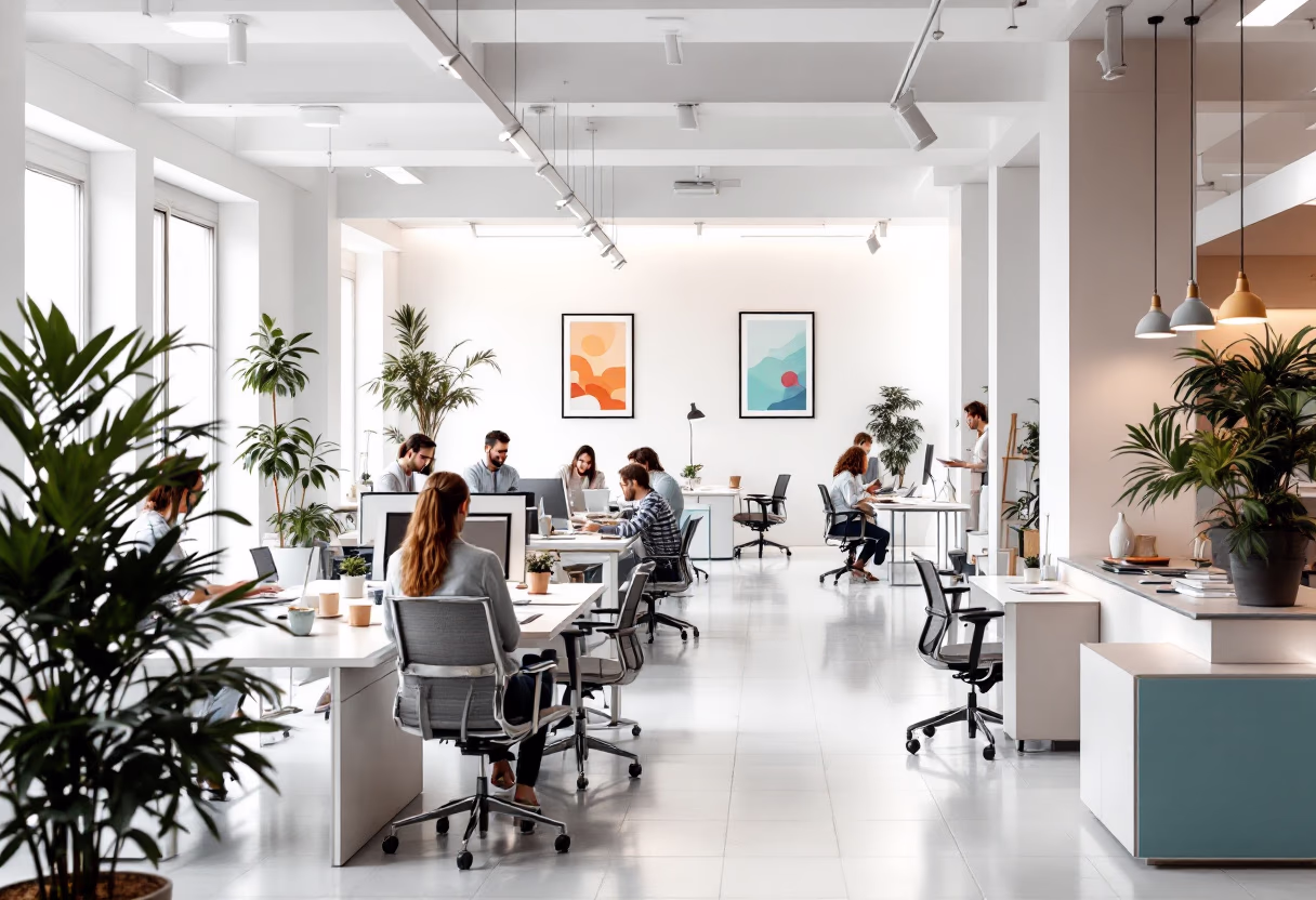 [background image] image of busy office environment (for an hr tech)