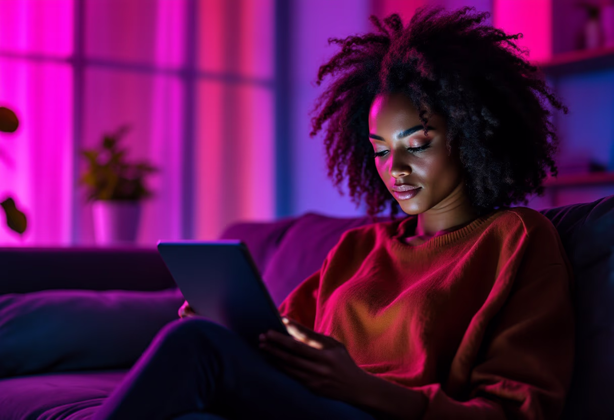 image of person using a device