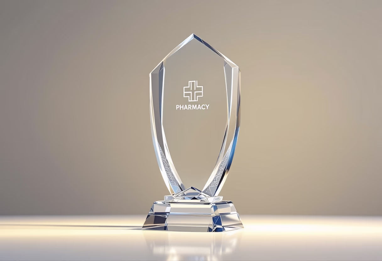 image of awards and certifications (for a pharmacy)