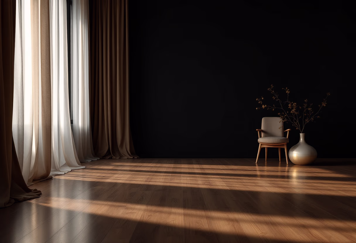 image of a modern dance studio setup